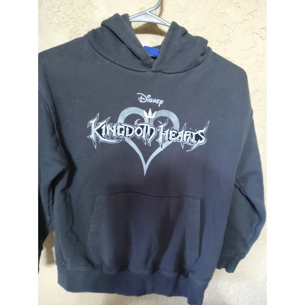 Zara Kids Disney Kingdom Hearts Mickey Mouse Hoodie Gray Size 9-10